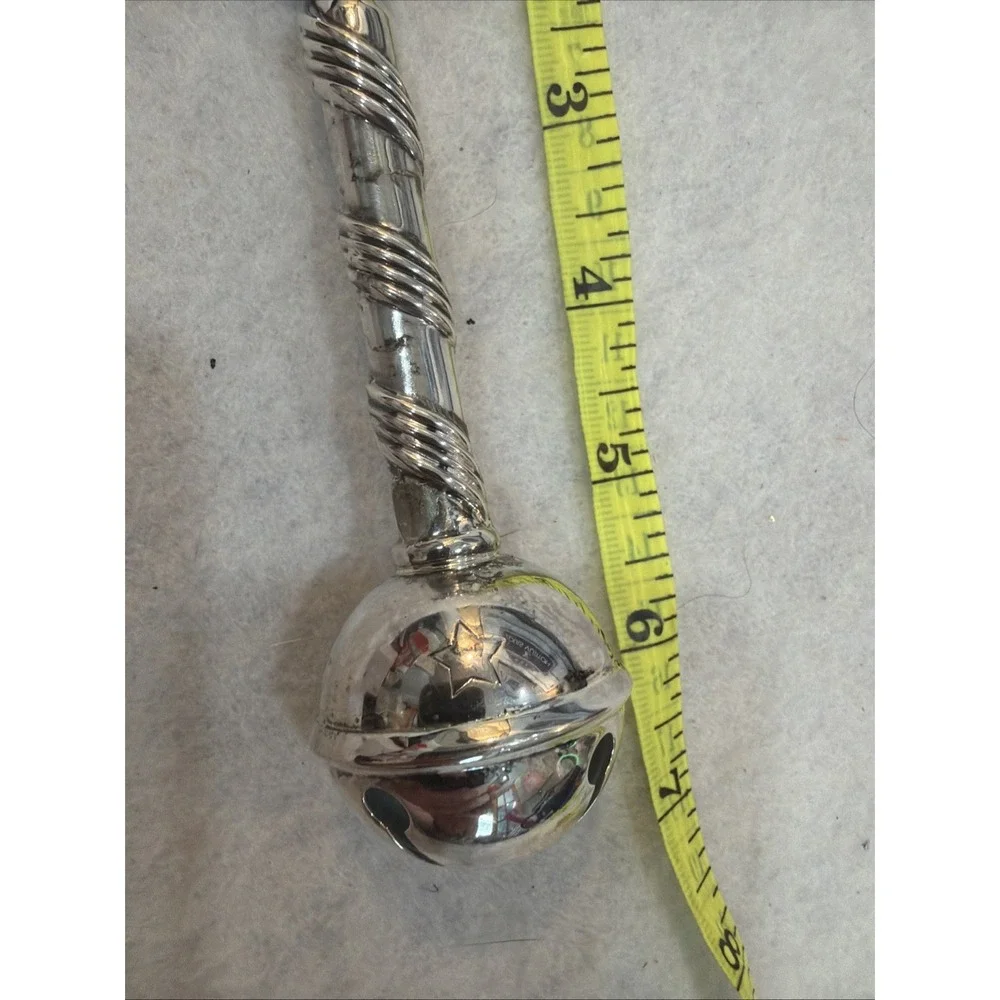 Neiman‎ Marcus's Silver Plated Jingle Bell Bottle Opener 6.5
